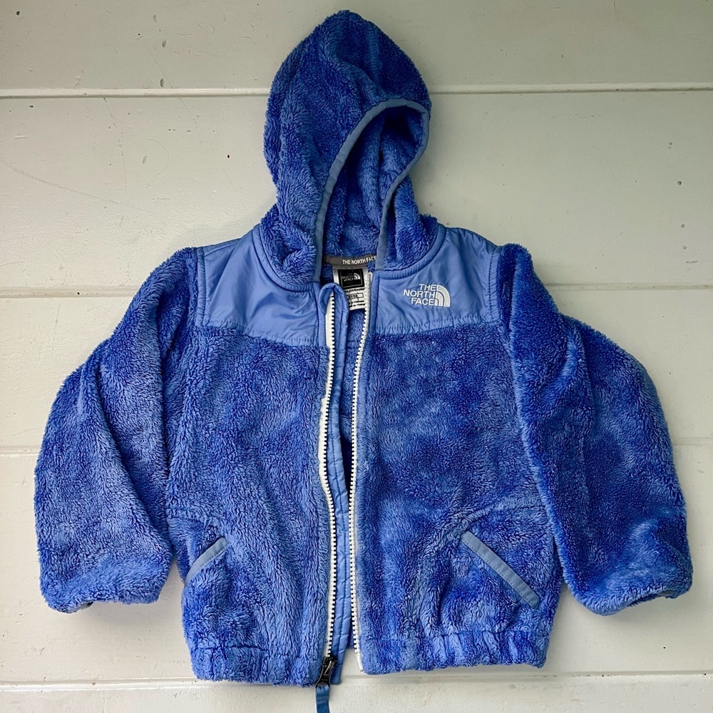 The North Face purple Fleece Hoodie 3T